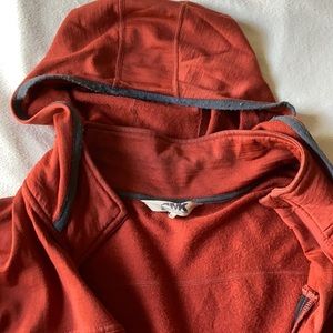 Mountain Khakis Merino Wool Sweatshirt Hoodie Mens Large Used As Is